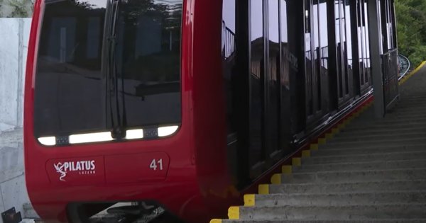 Pilatus-Bahn: So fährt es sich mit der neuen Zahnradbahn