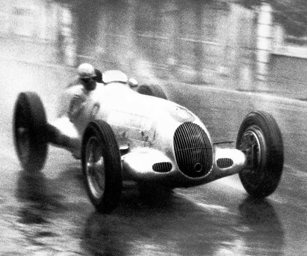 Celebrating the world's first celebrity racing driver