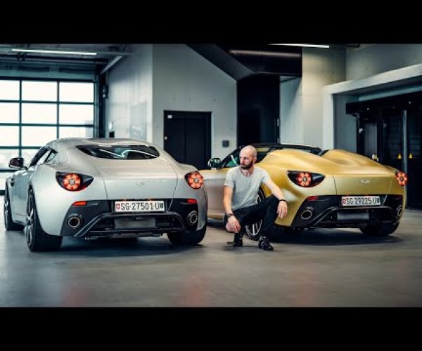 Aston Martin Vantage V12 Zagato Heritage Twins | UK's Best Sounding car!?