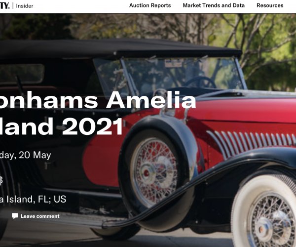 Bonhams Amelia Island 2021 | Hagerty Insider