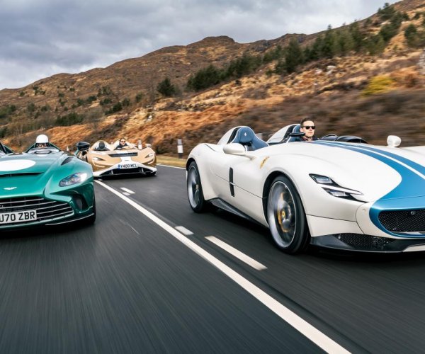 Speedster shootout: Ferrari Monza vs Aston Martin Speedster vs Elva