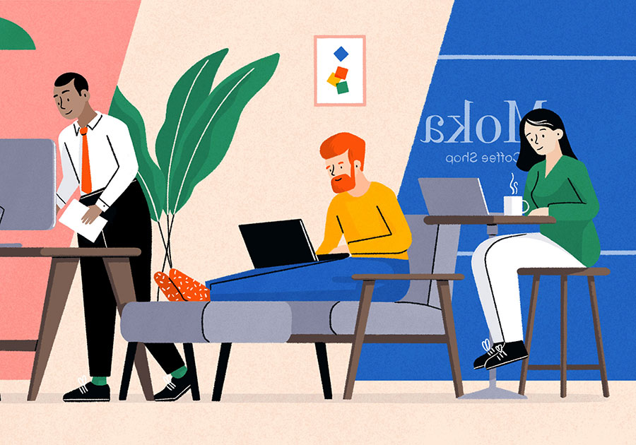 Weniger Dienstreisende, mehr digitale Nomaden